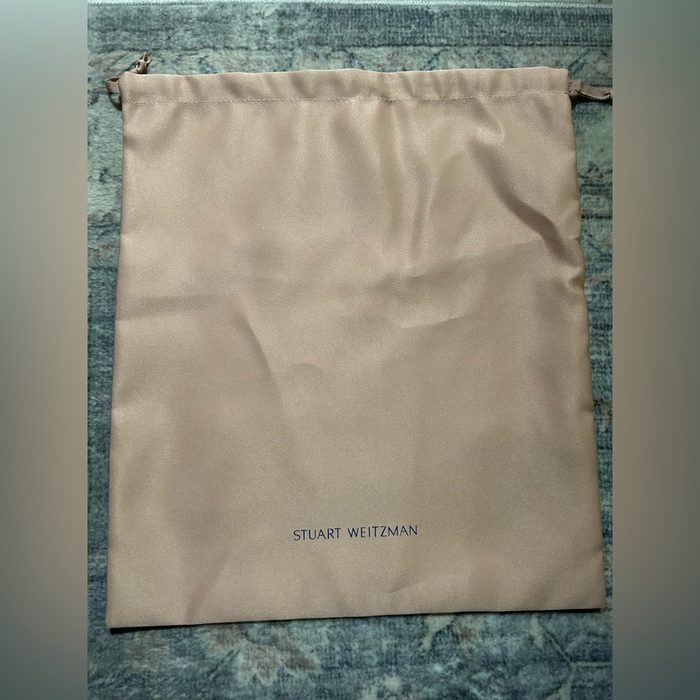 Stuart Weitzman pink Drawstring Pouch